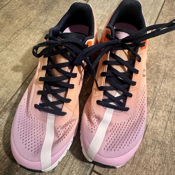 OC Women's Athletic Shoes - Coral and Lavender - Picture 2 of 6